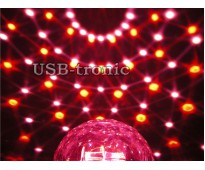 Диско шар LED Magic Ball Light Сфера СТАНДАРТ с MP3 плеером (6 цветов) с пультом