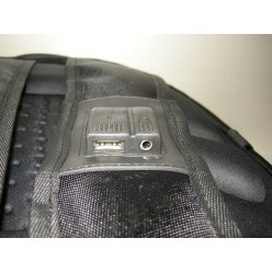 Рюкзак городской 1802 Серый с разъемами USB