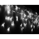 Уличная гирлянда "Светодиодная бахрома" Белый свет 30-50-70 см" 5 метров 200 LED Белый провод