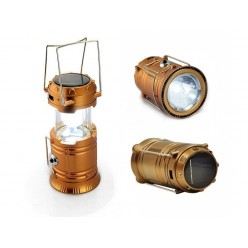 Кемпинговый светодиодный фонарь 6 LED SL-5800T Складной корпус 13х9 см Бронза