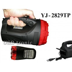 Ручной аккумуляторный фонарь прожектор YJ-2829TP