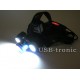 Налобный аккумуляторный фонарь HL-T200 с зумом ZOOM мощные светодиоды T6 и COB