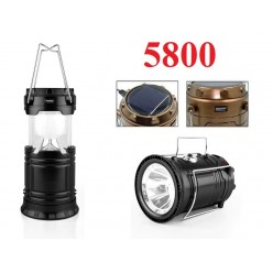 Кемпинговый светодиодный фонарь на аккумуляторе SL-5800T 13х9 см Черный корпус