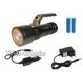 Ручной светодиодный фонарь с зумом HL-3409 2 аккумулятора 18650 Зарядка от сети