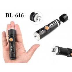 Аккумуляторный USB фонарь BL-616-T6