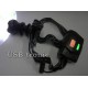 Яркий налобный фонарь YYC 8090-P90 светодиод XH P90 аккумуляторы 3x18650 Power Bank