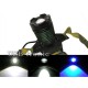 Налобный фонарь YYC-2188-2 с синим светом ZOOM 2 аккумулятора