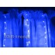Новогодняя гирлянда Синий дождь с эффектом водопада 1.5х1.5 метра