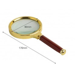 Увеличительная круглая лупа Magnifier линза 90 мм Кратность x5