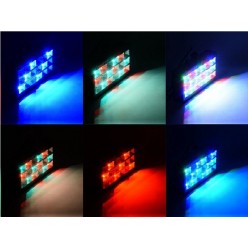 Стробоскоп цветной LED Room Strobe 18 LED  с mp3 плеером