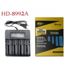 Зарядное устройство HD-8992A для 4-х литиевых аккумуляторов 18650 и 26650
