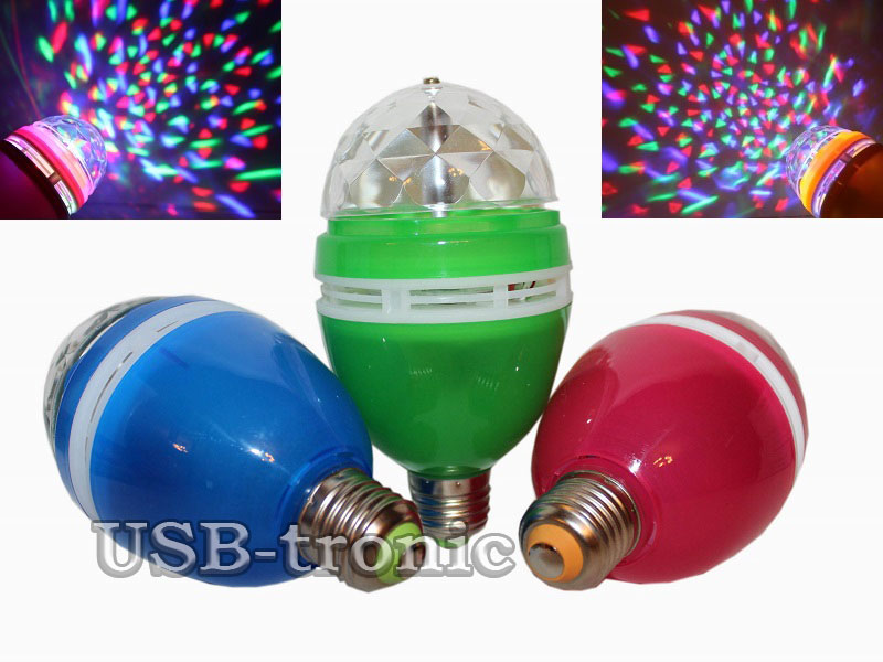 Энергосберегающие цветные лампы
